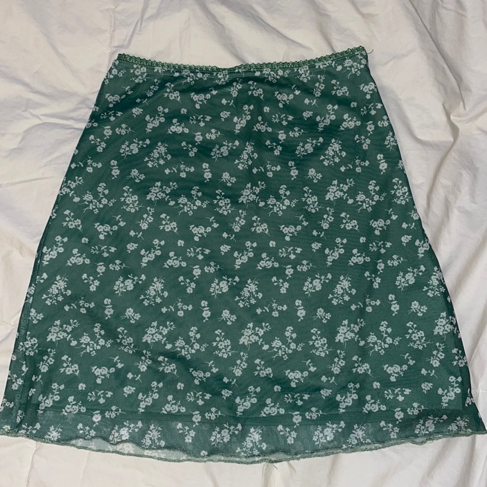 Princess Polly Floral Skirt, Size 4